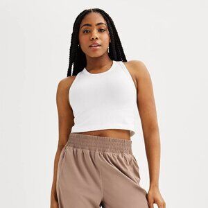 Women's FLX Balance Core Tank Top Color: Modern White Size: LARGE